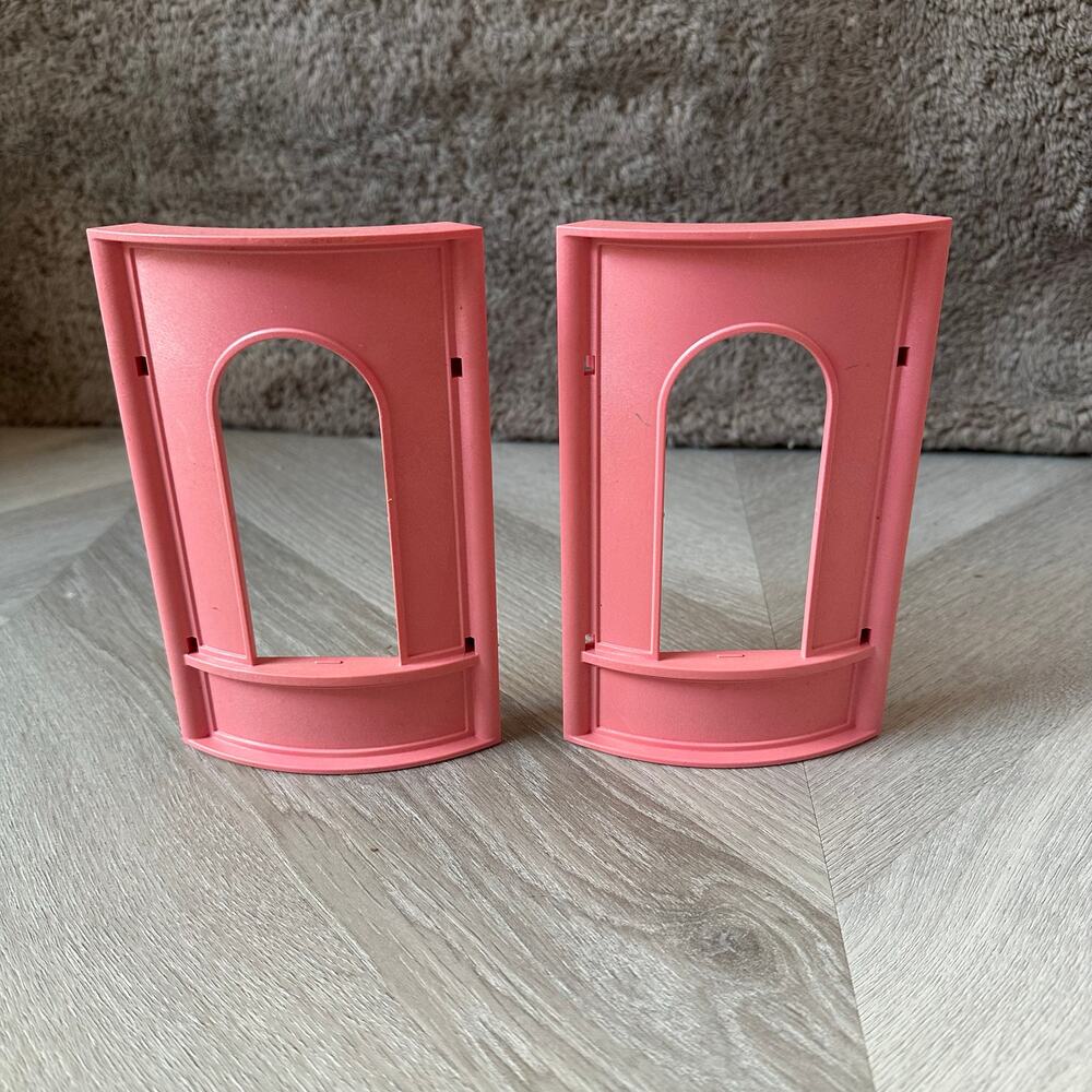 Playmobil 5756 5028 Pink Princess Castle 2 Wall Window Pieces Parts Replacement